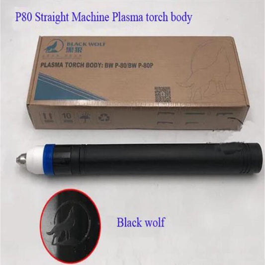 Black Wolf P80 Straight Plasma Torch Body Long Straight Handle